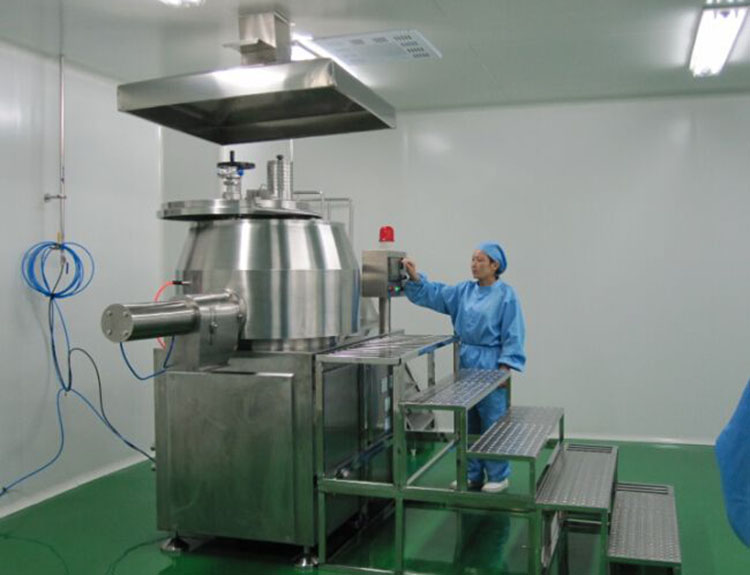 濕法混合制粒機